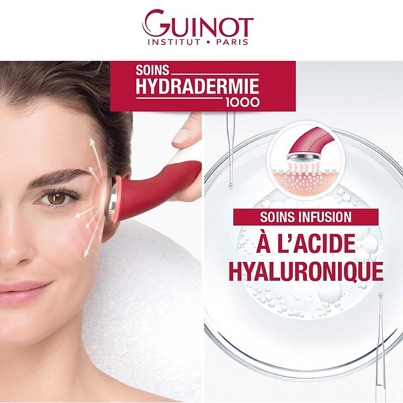 Терапия за лице Deluxe с грижа от Hydradermie на Guinot 