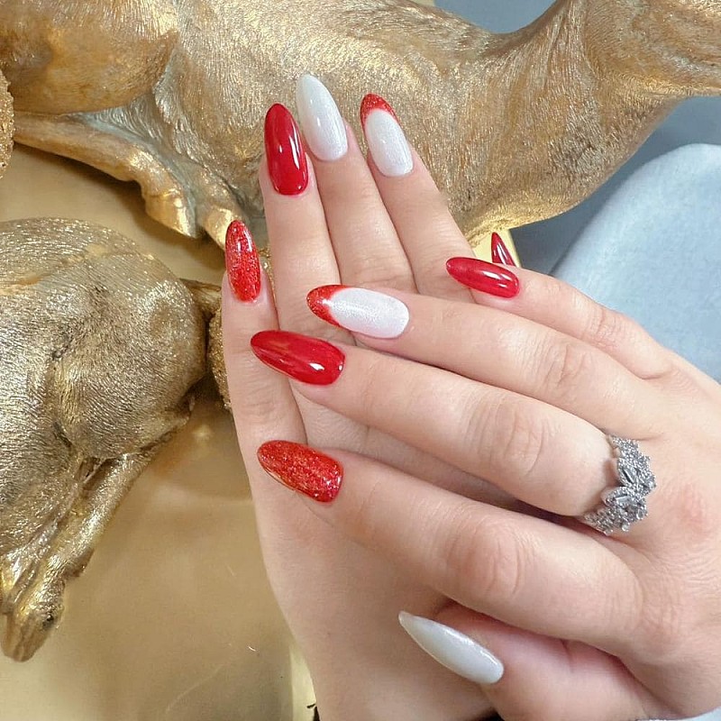 Гел върху естествени нокти 