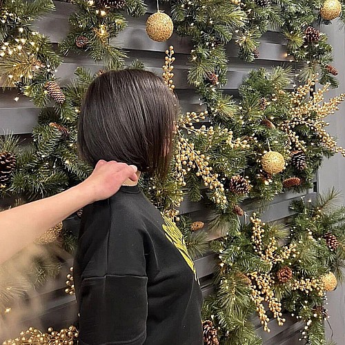 Дамско подстригване и сешоар